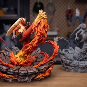 49-Diorama de Impacto de Fogo do Blaziken