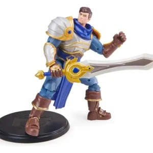 88-Miniatura Inspirada em Garen – Figura de Cavaleiro da Liga