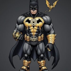 38-BATMAN LANTERNA AMARELO
