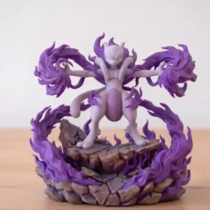 65-Mewtwo  Diorama Tempestade Psíquica