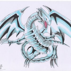 10-Dragão Branco de Olhos Azuis